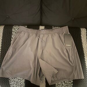 lululemon athletica Charcoal Men's Athletic Shorts